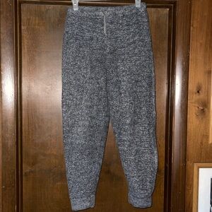 Cozy Gray Fleece Joggers